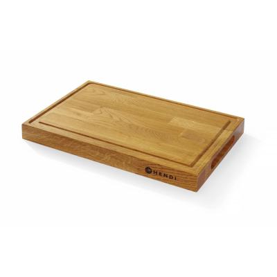 Dubová servírovací deska, HENDI, 420x280x(H)40mm | 505489